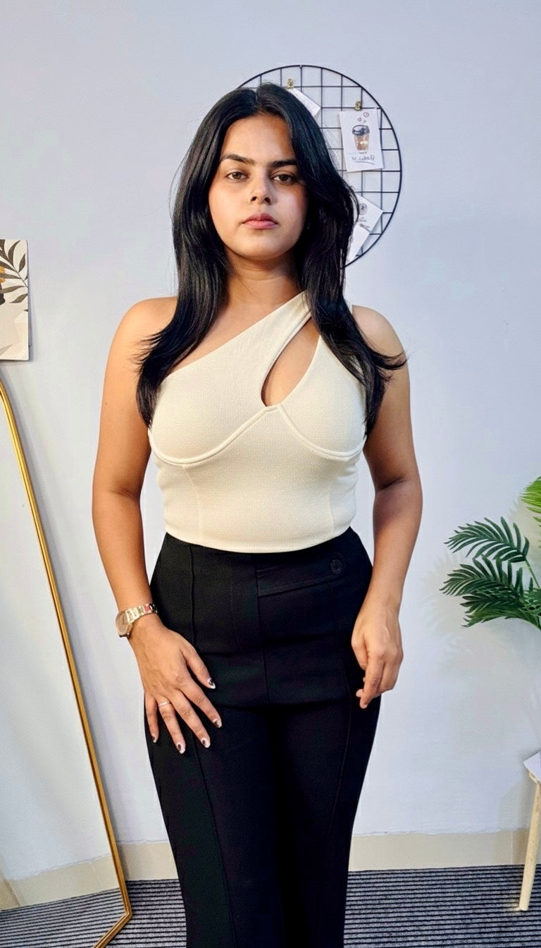 White SHEFIE LUXURY TOP