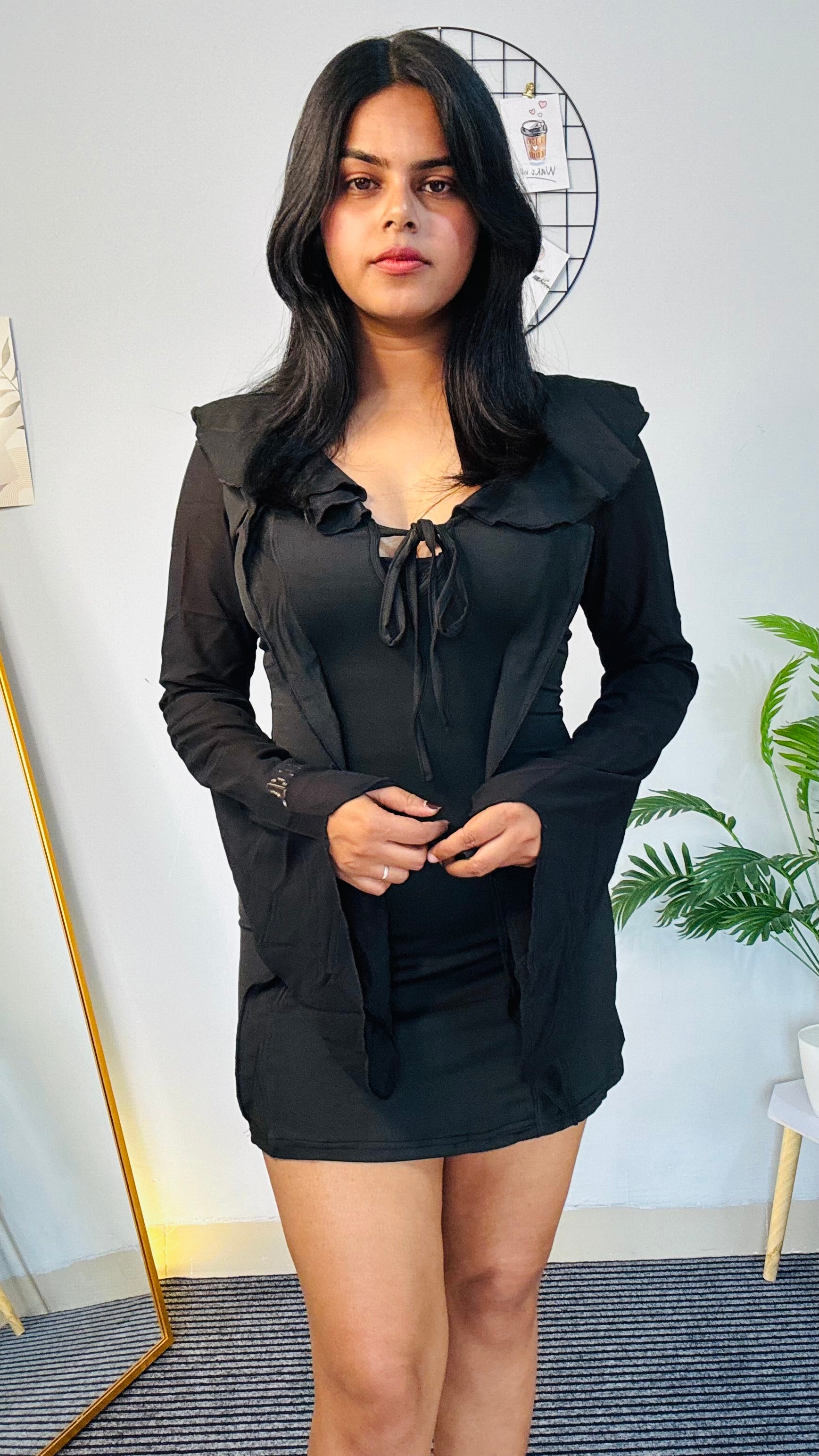 Black Midnight Short Dress