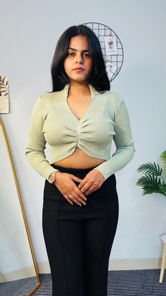 Green Zipper SHEFIE lux Style