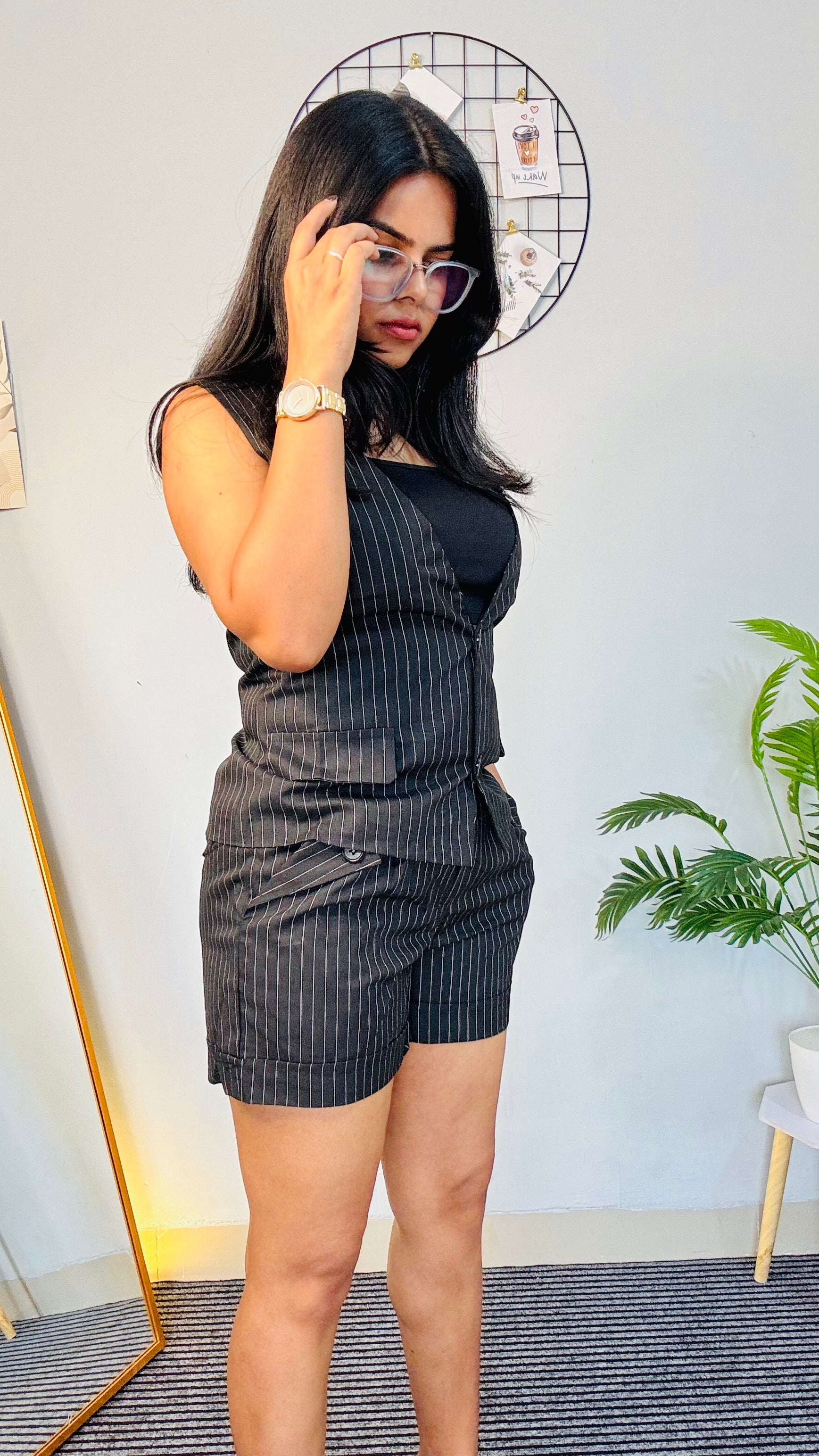 Formal Short Stylish Luxury Cord Set