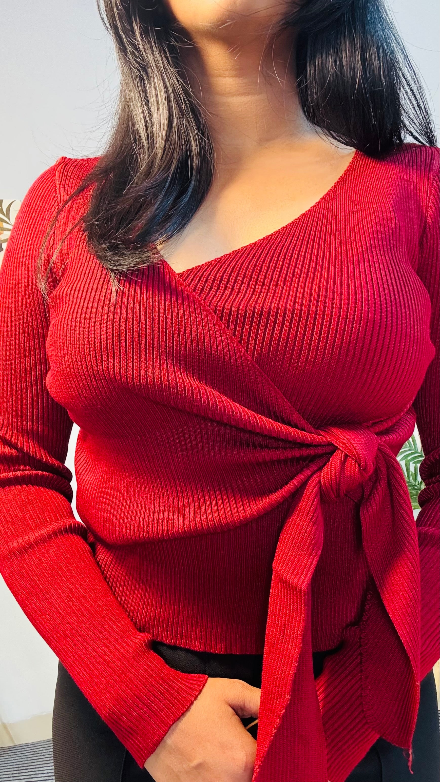 Red Luxury Style SHEFIE TOP