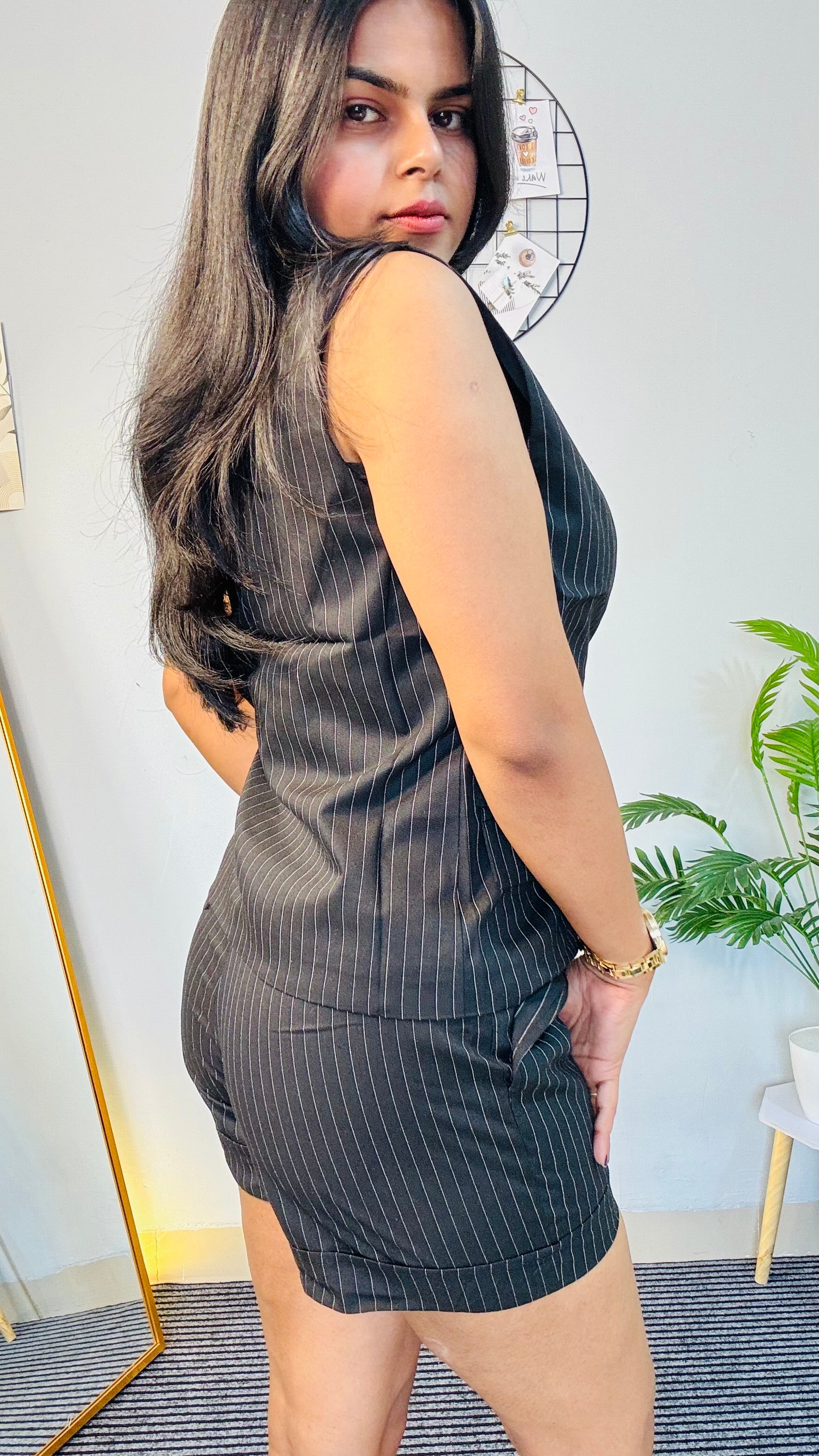 Formal Short Stylish Luxury Cord Set