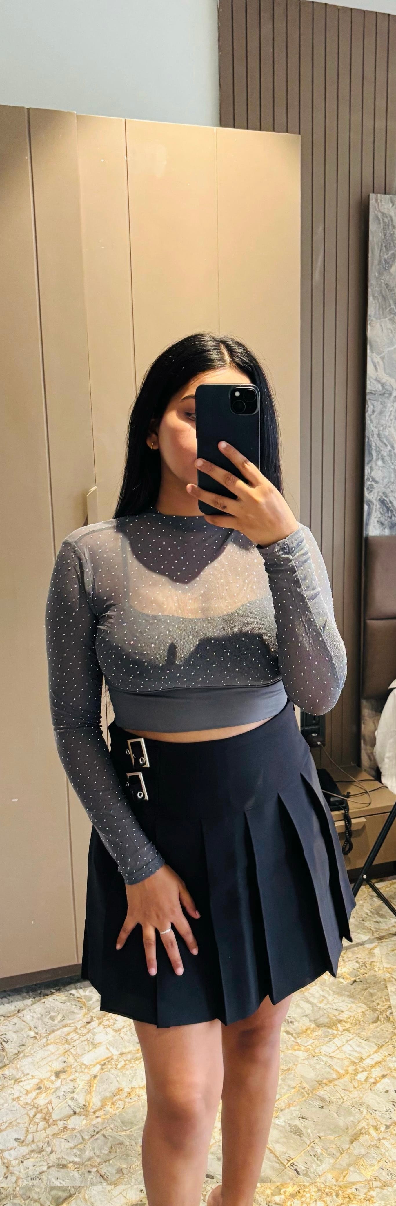 Padded Lux Full Sleeves Top PT06