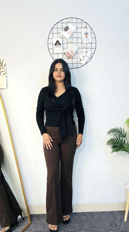 Brown Formal Bottom Luxury Fit