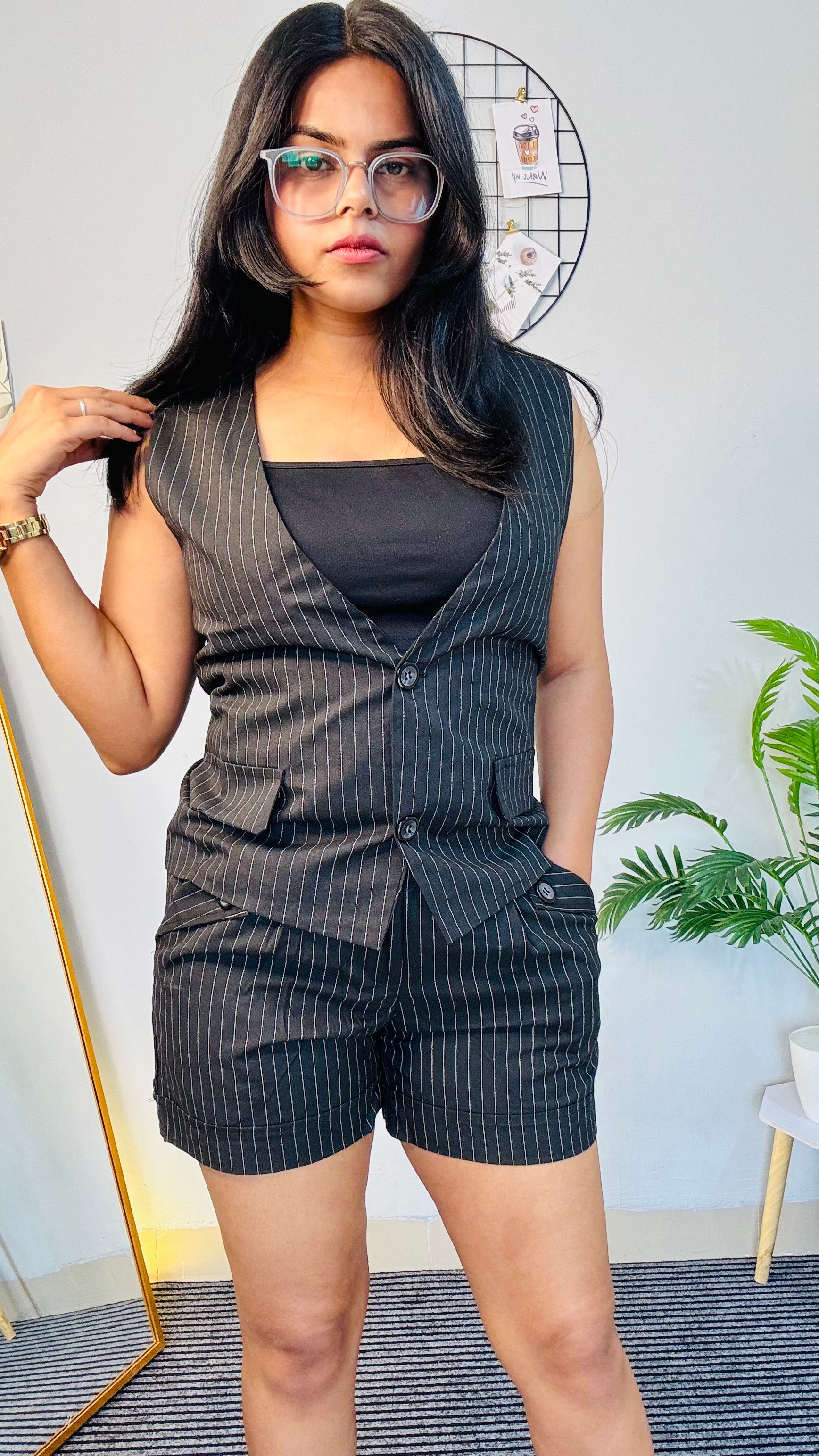 Formal Short Stylish Luxury Cord Set