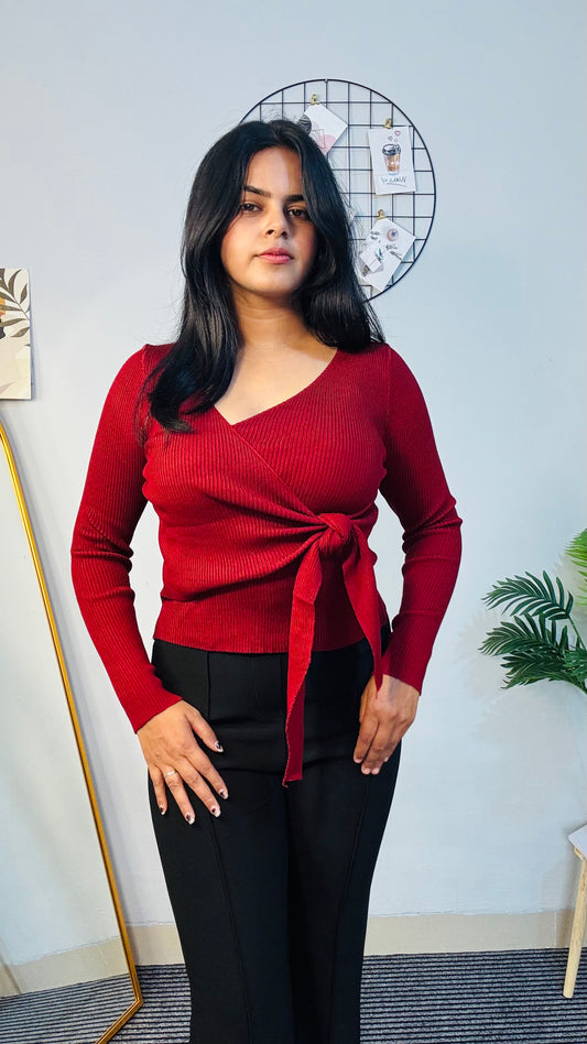 Red Luxury Style SHEFIE TOP