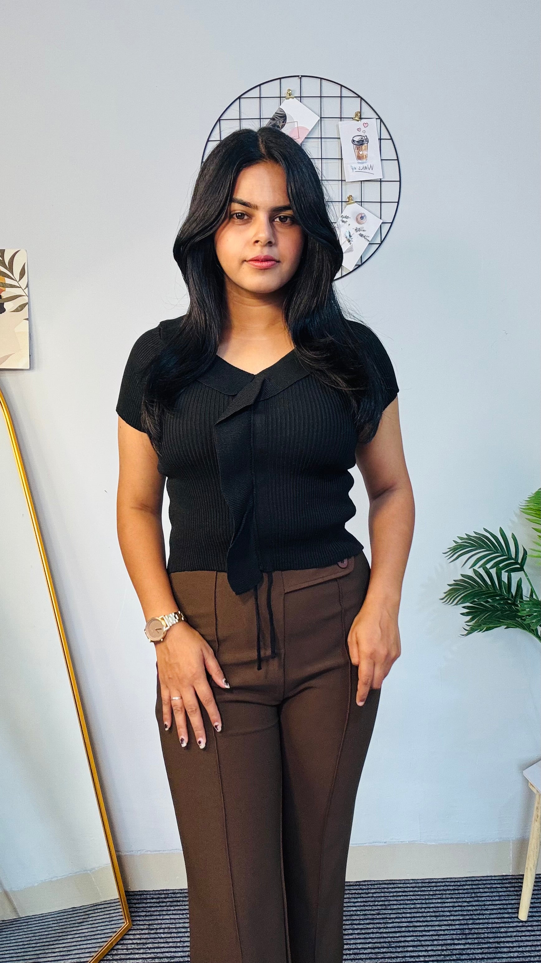 Black Style Lux Feel Top