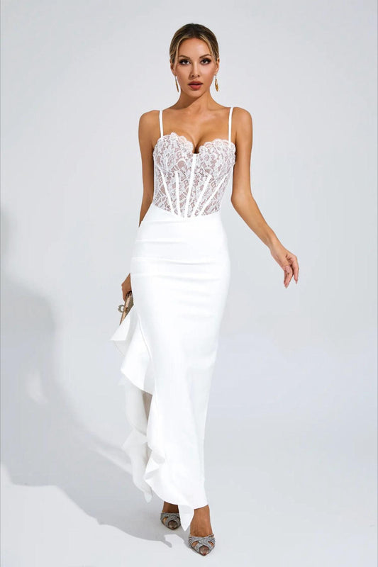 White Whisper Corset Gown