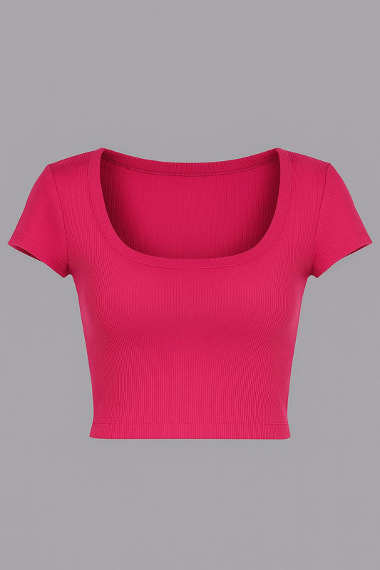 Ribbed Crown Top T14