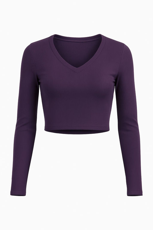Full Sleeves Ripped Top T10