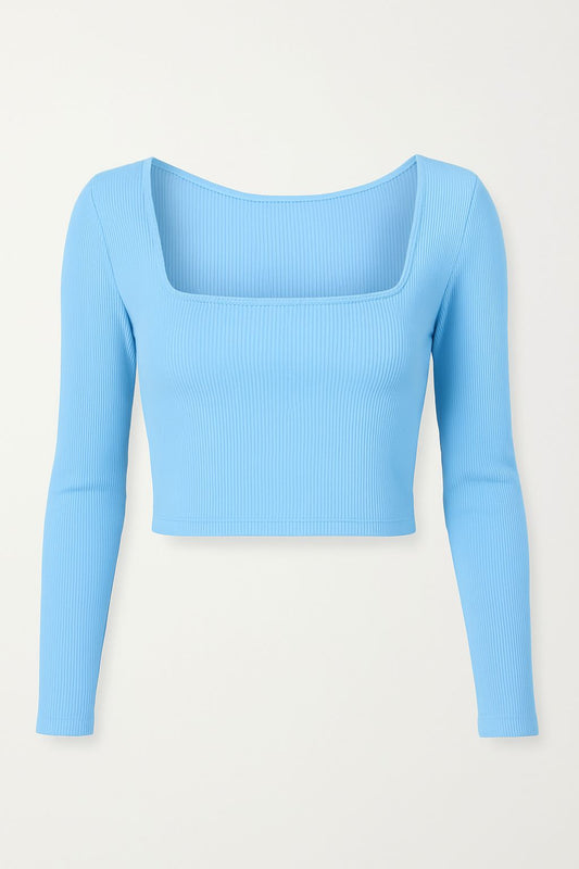 Square Neck Full Sleeves Top T12