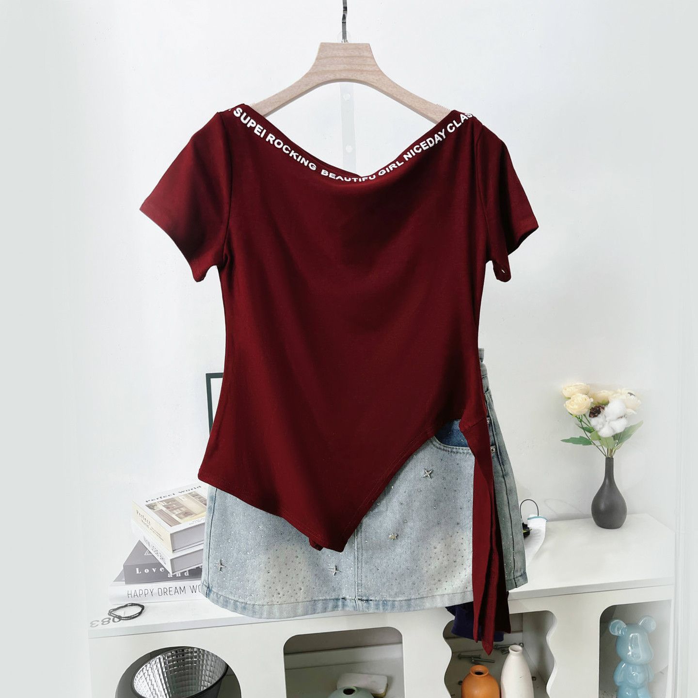 Cotton Stretch Trendy Top