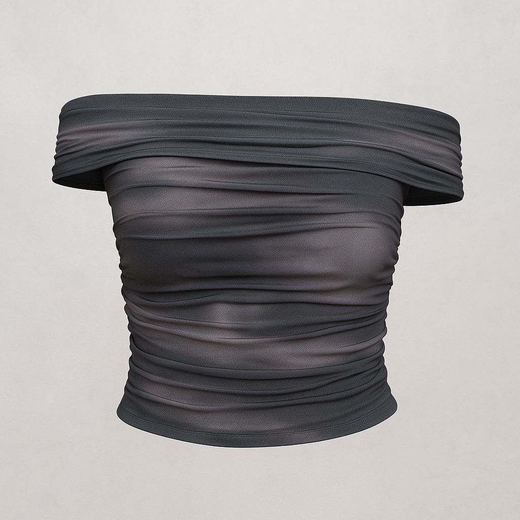 Off Shoulder Dye Top T17