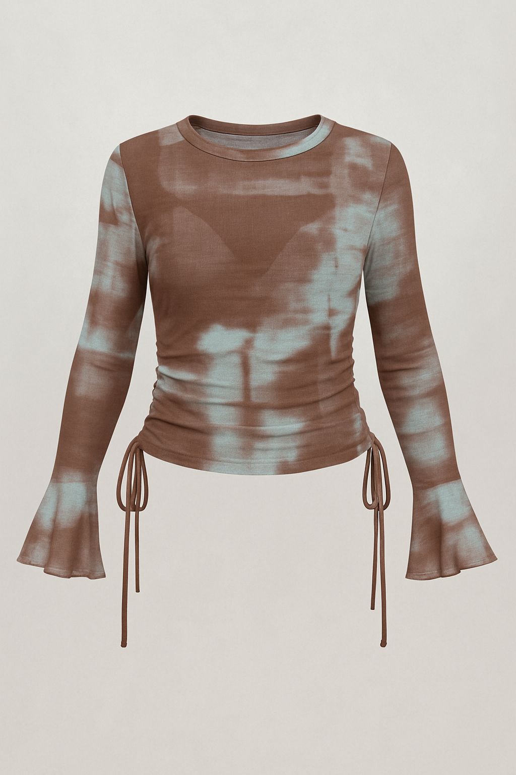 Transparent Full Sleeves Dye Top T19