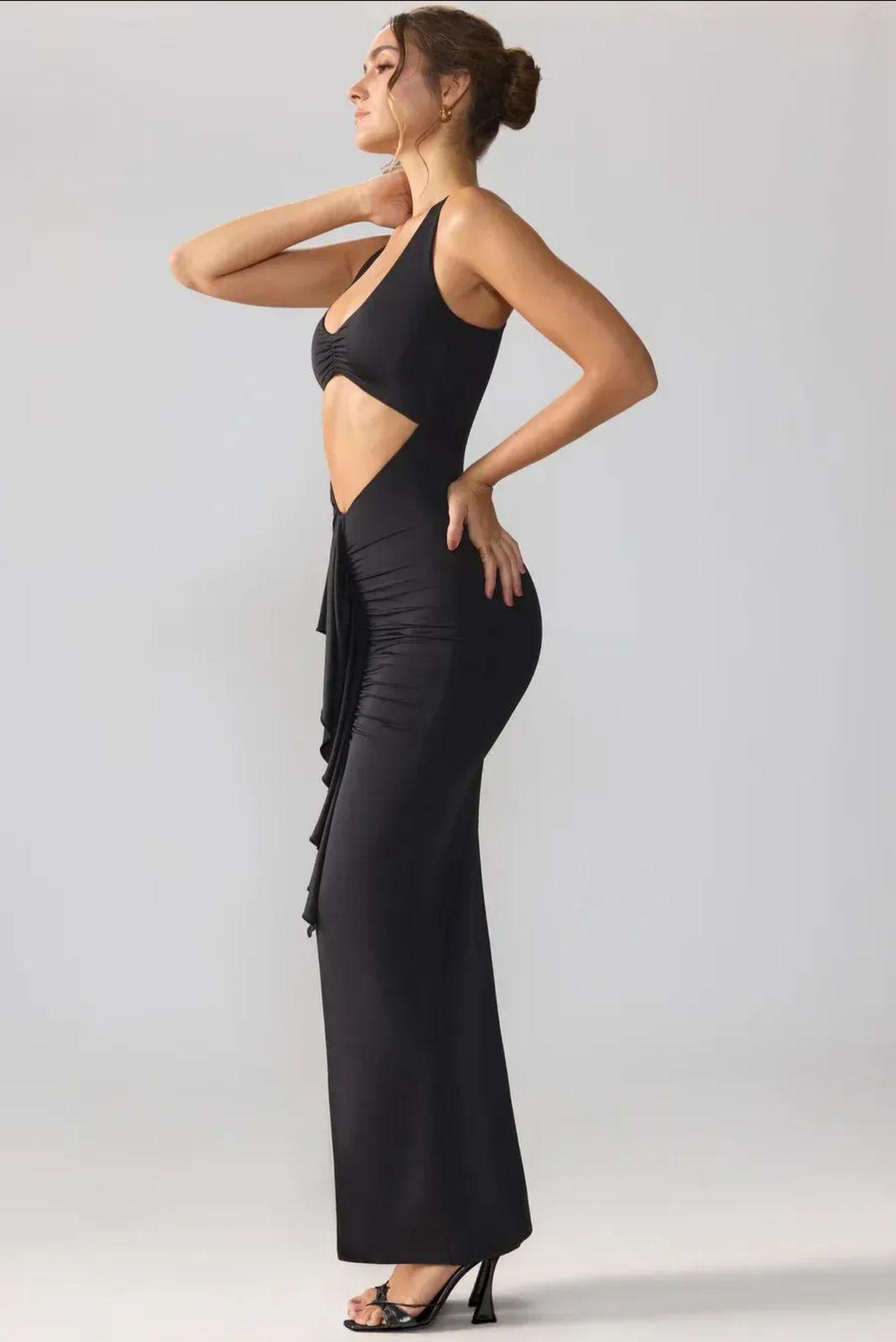 Black Siren Eclipse Cutout Gown Dress