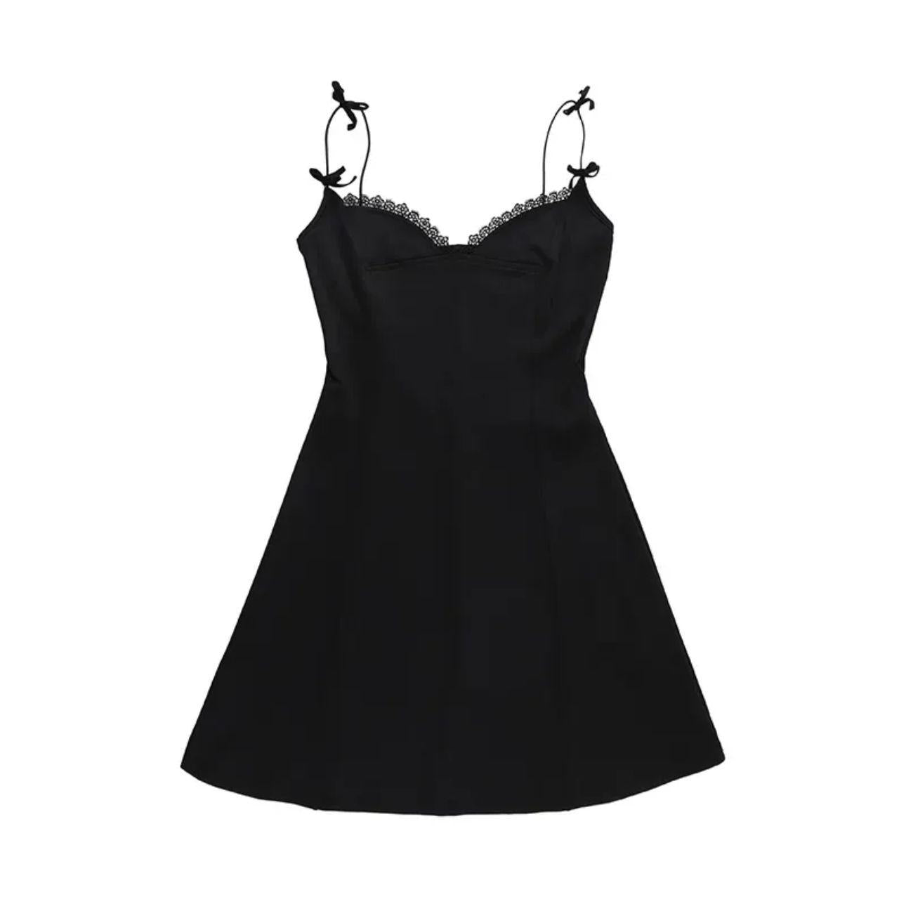 Black Midnight Muse Mini Dress