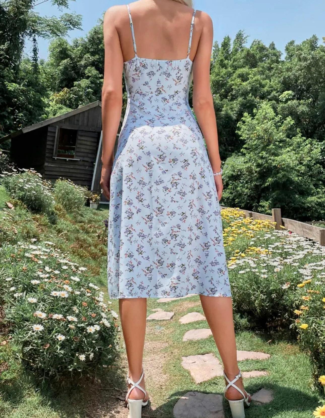 Blossom Breeze Midi Dress