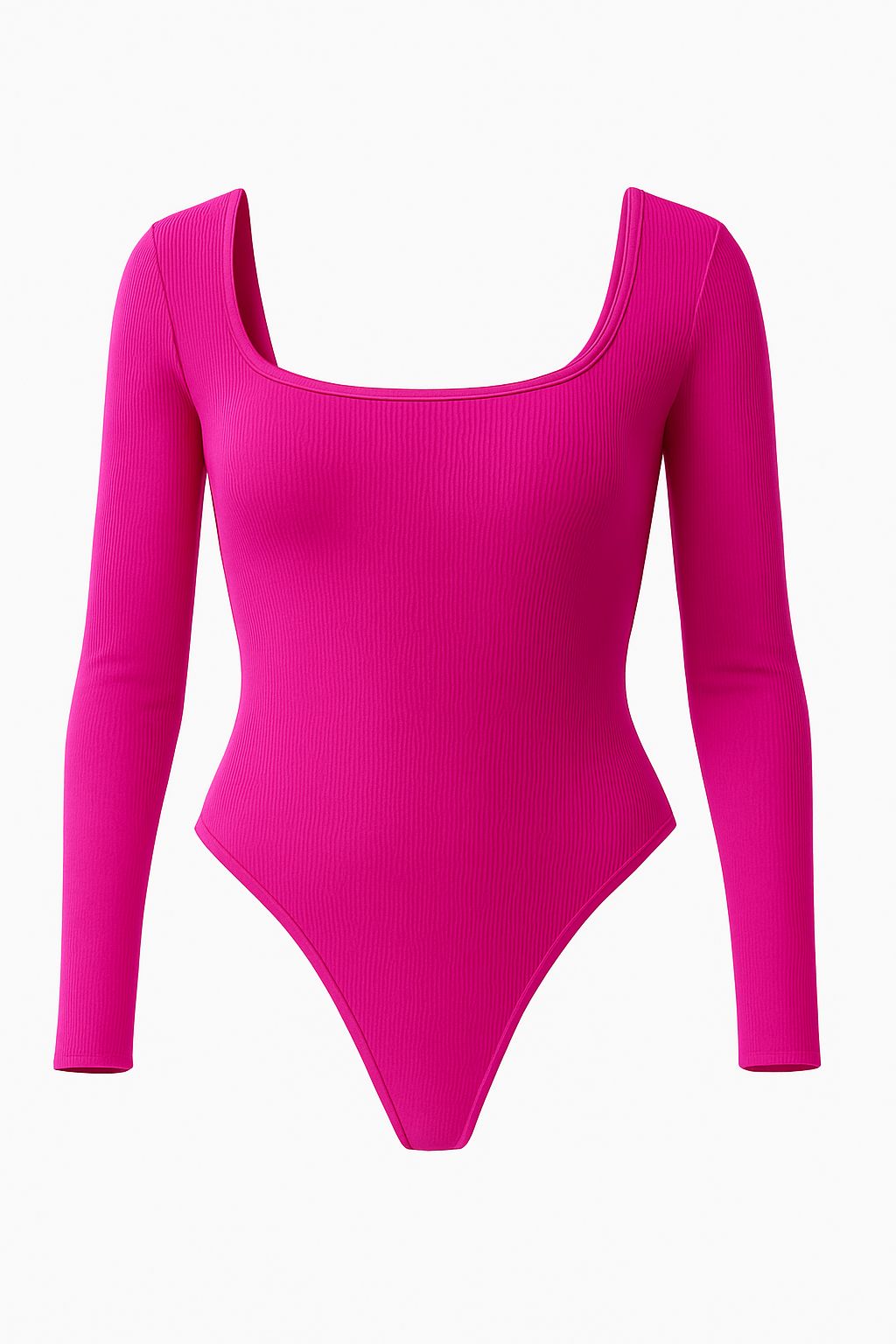 Body Suit Scarlet Curve Ribbed T08