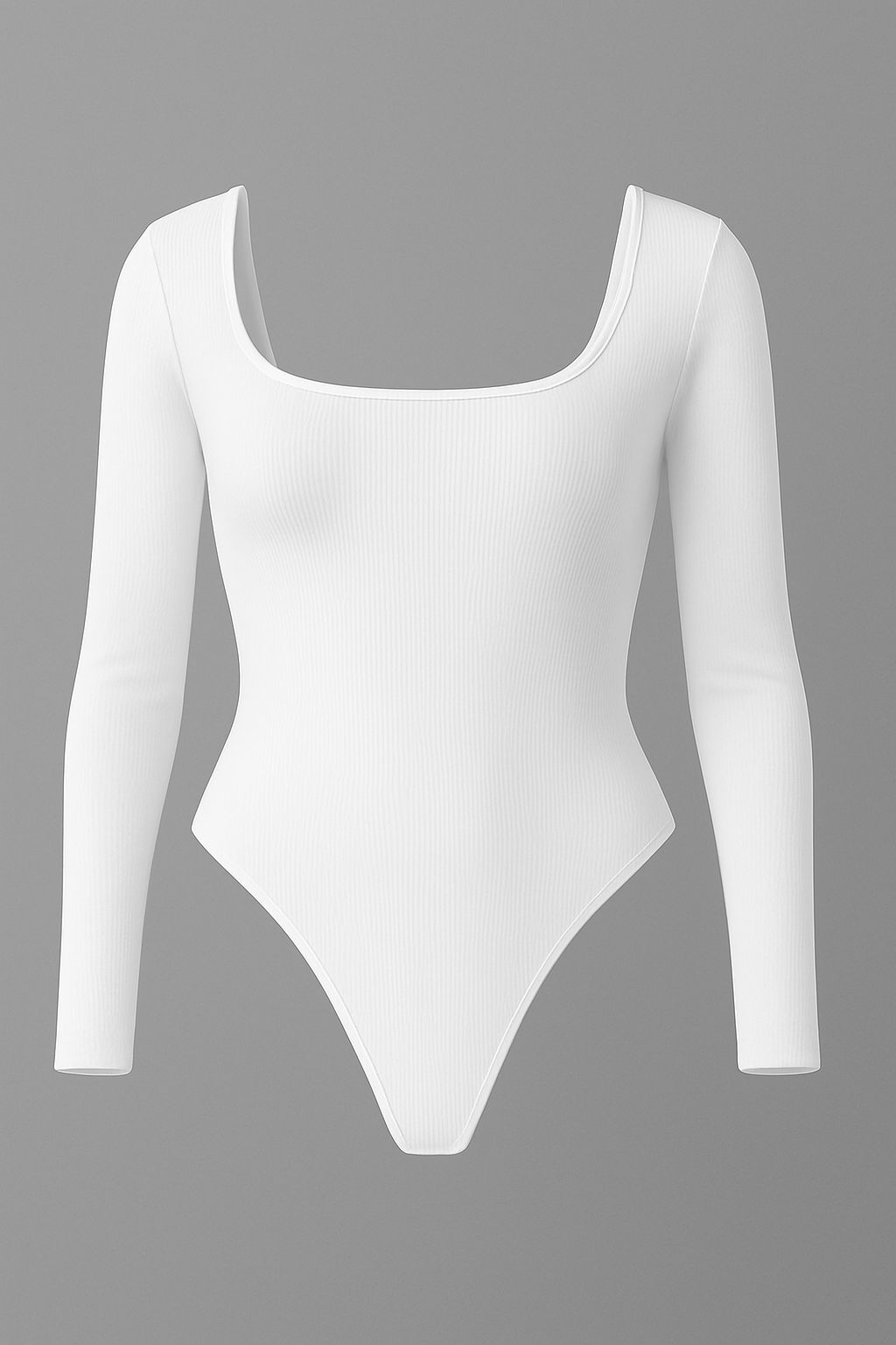 Body Suit Scarlet Curve Ribbed T08