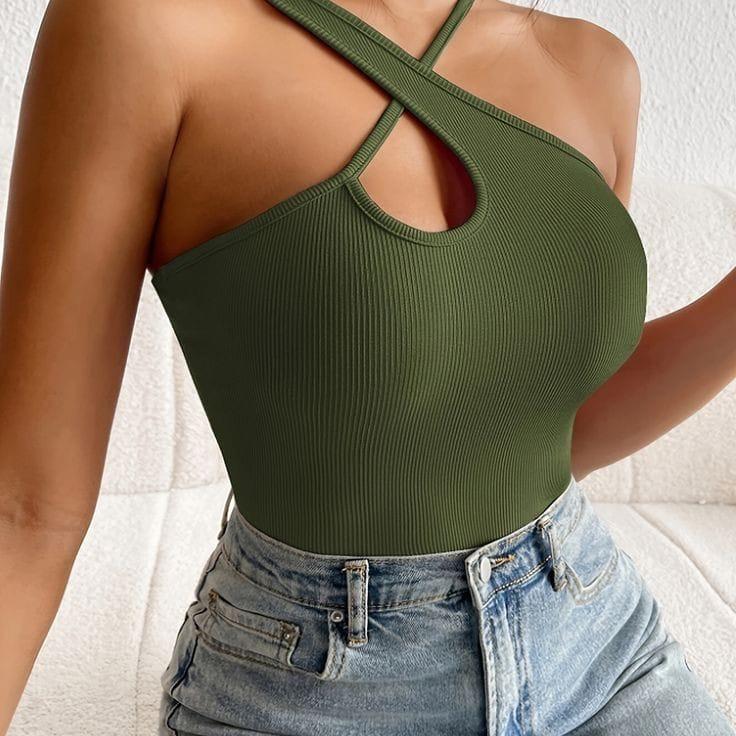 Cross Neck Top T01