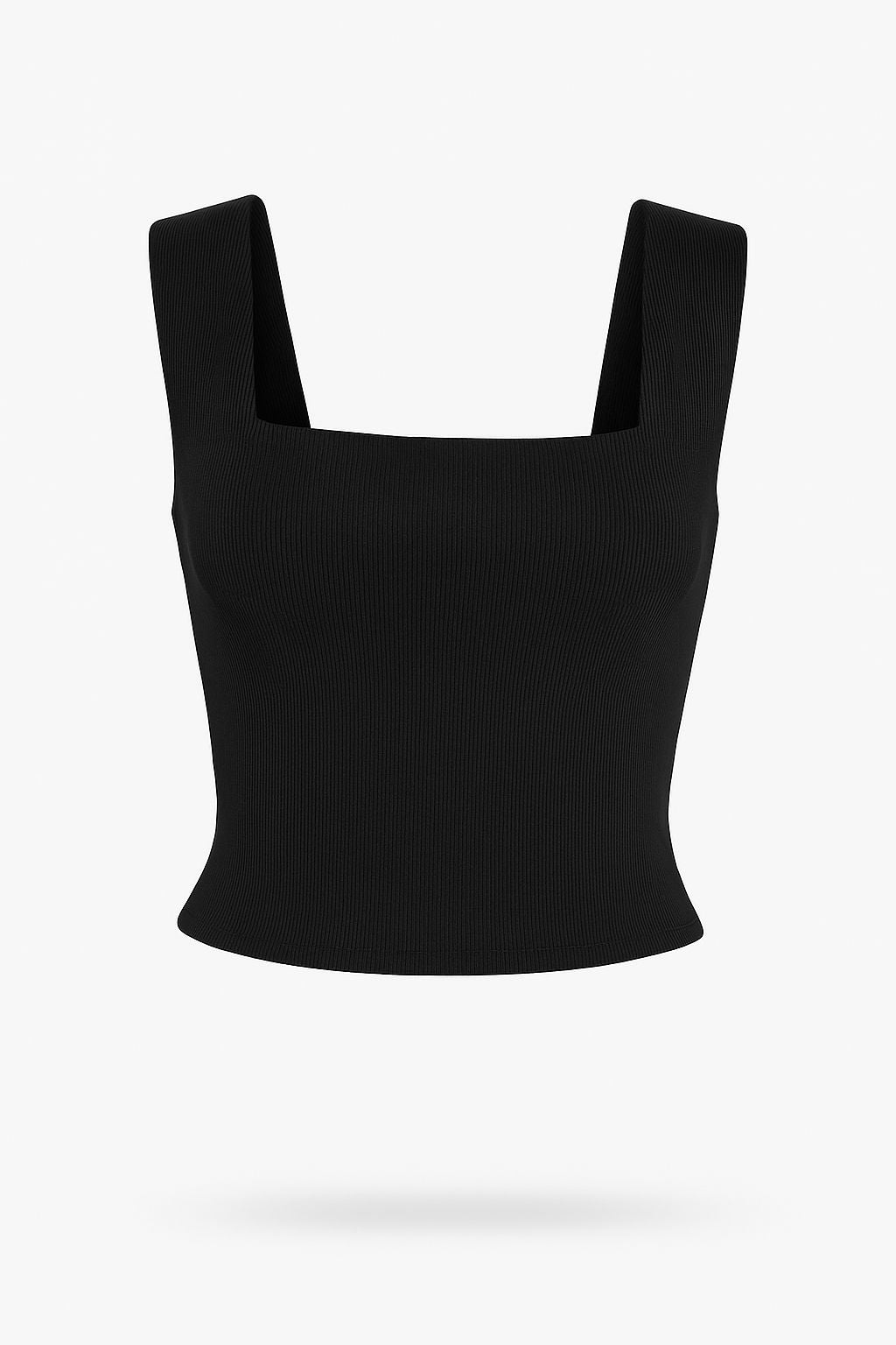 Square Neck Ripped Top  T11