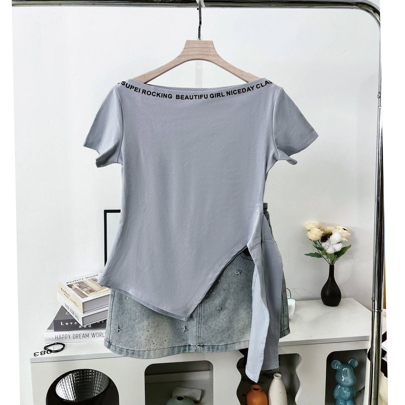 Cotton Stretch Trendy Top